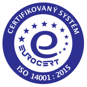 Certifikát ISO 14001:2015